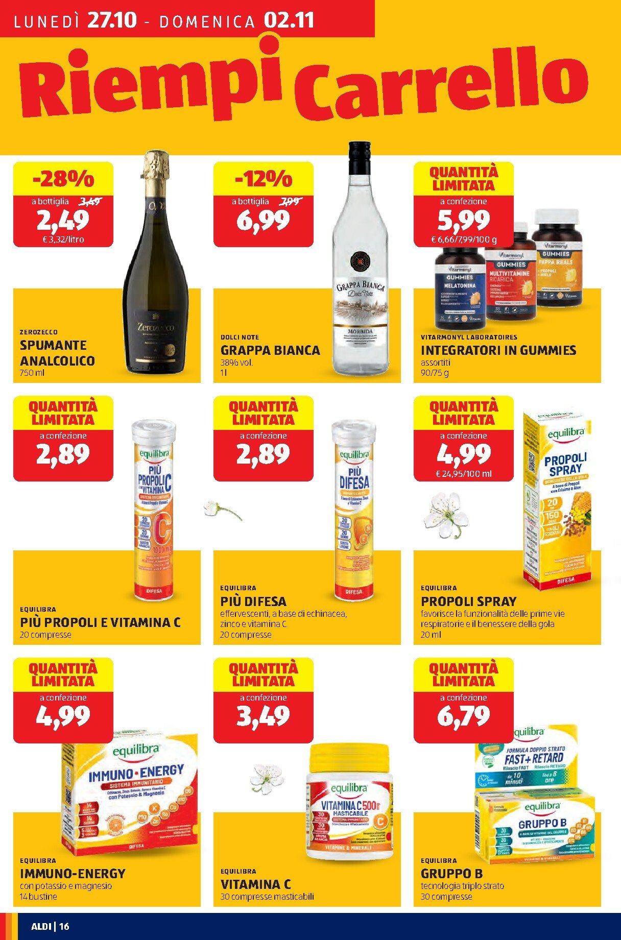 aldi - Volantino ALDI valido dal 27/10 al 02/11 - page: 16