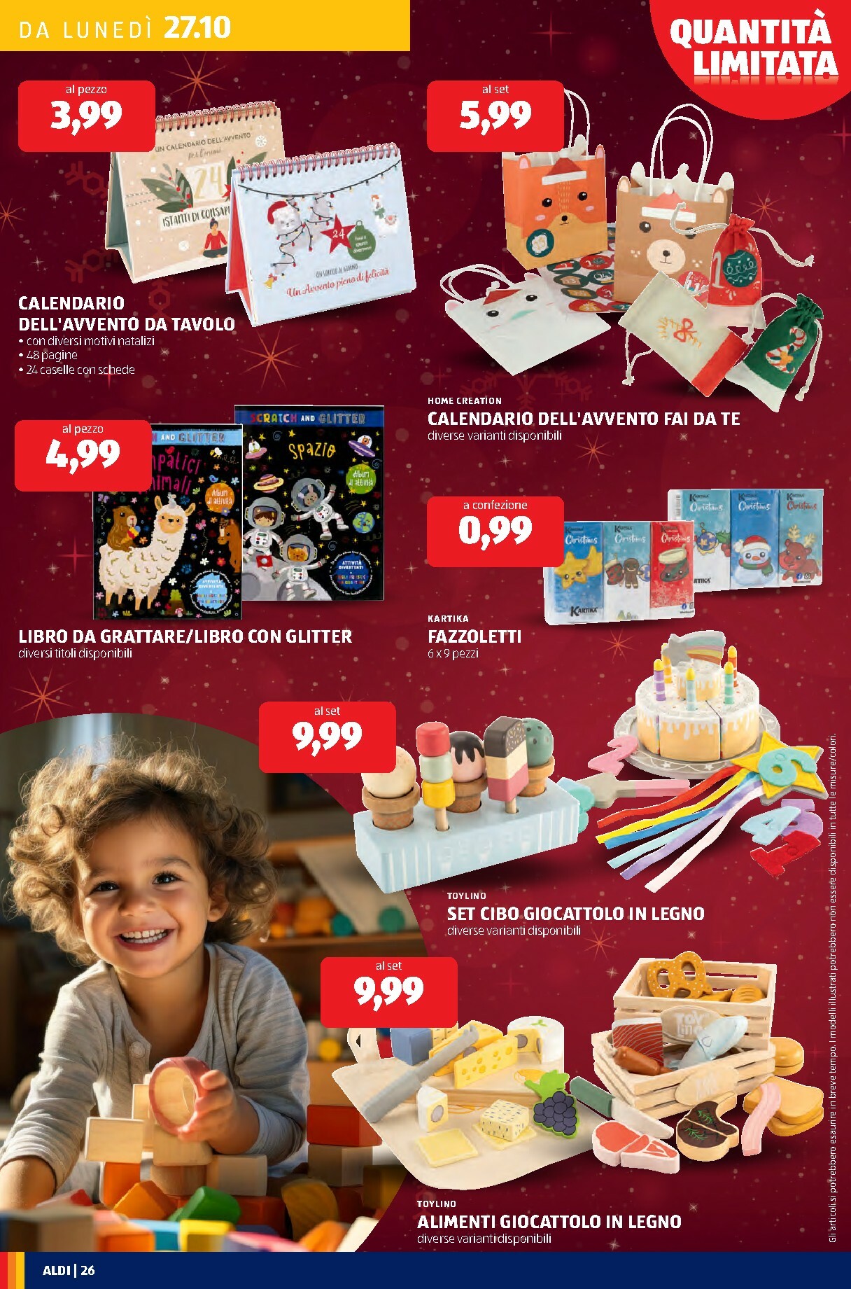 aldi - Volantino ALDI valido dal 27/10 al 02/11 - page: 26