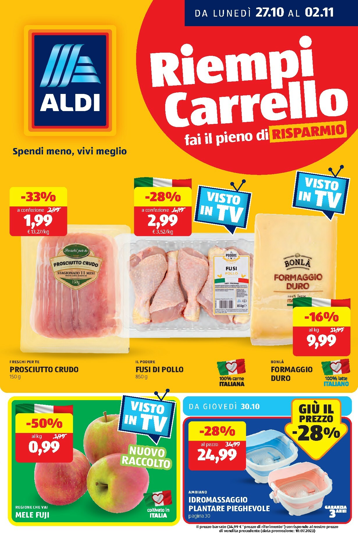 aldi - Volantino ALDI valido dal 27/10 al 02/11