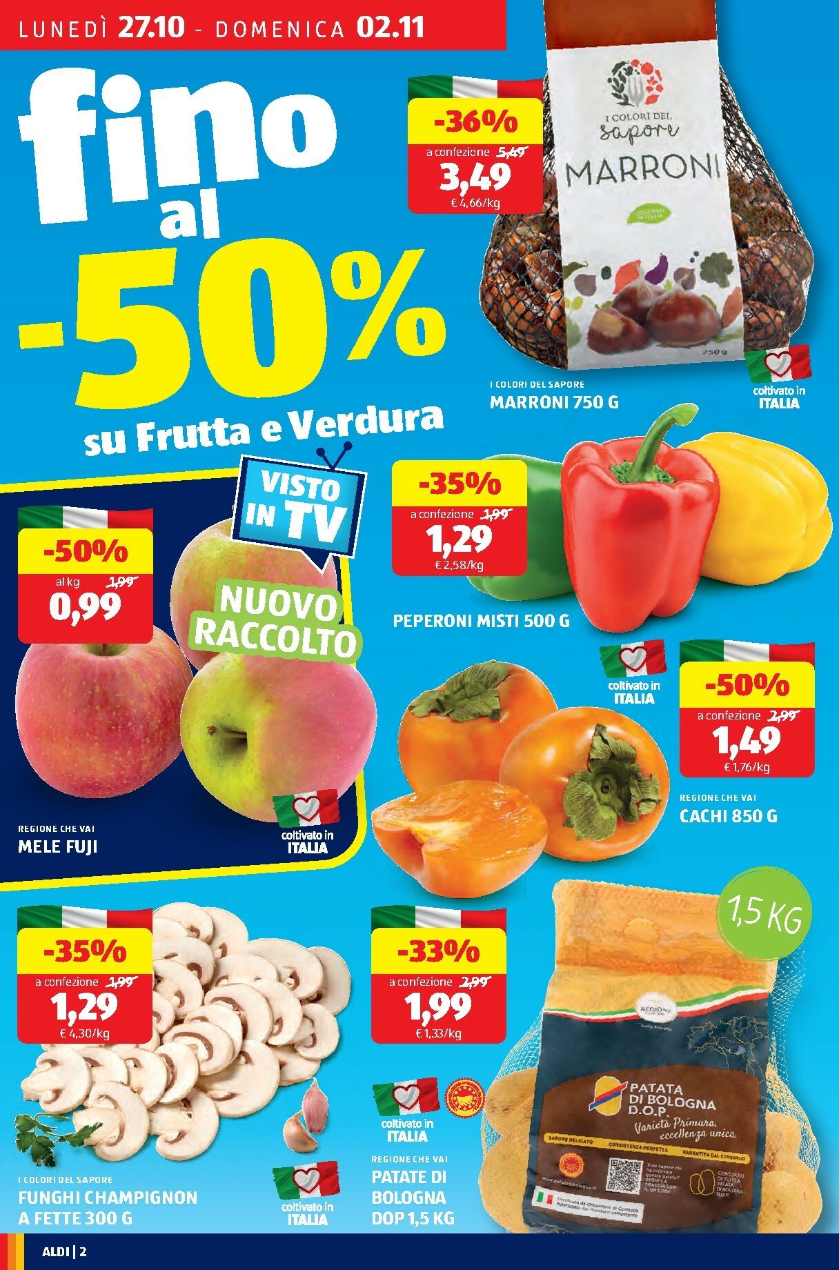 aldi - Volantino ALDI valido dal 27/10 al 02/11 - page: 2