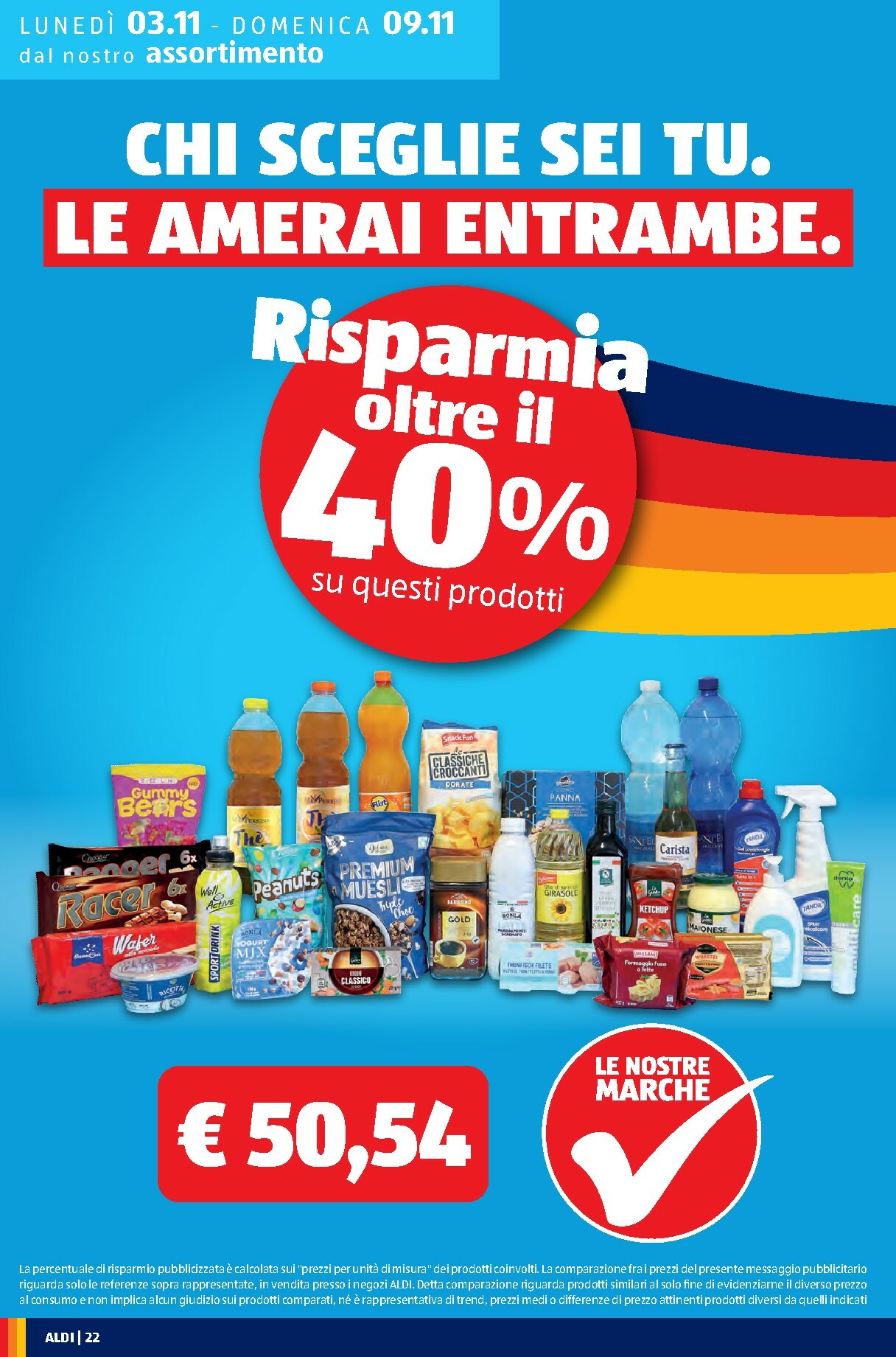 aldi - Volantino ALDI valido dal 03/11 al 09/11 - page: 22