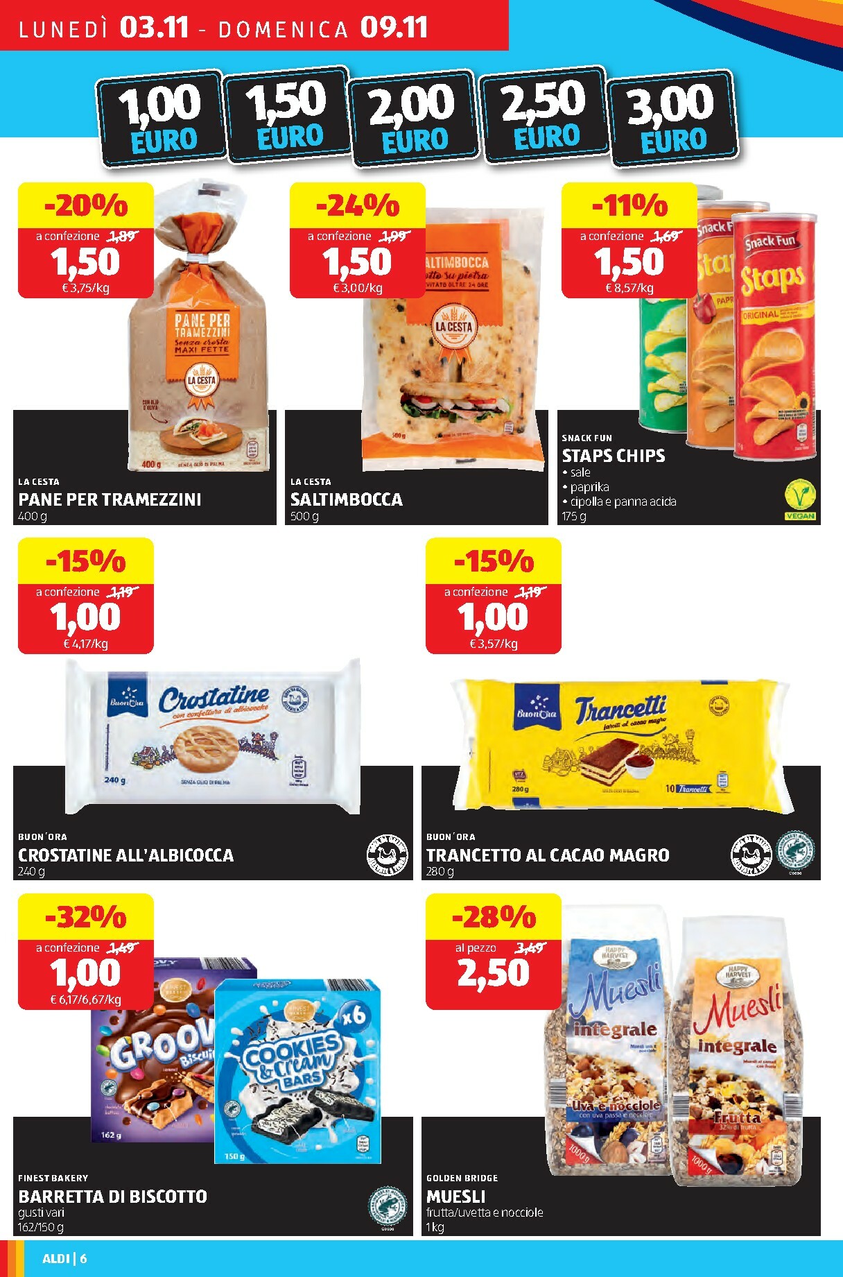 aldi - Volantino ALDI valido dal 03/11 al 09/11 - page: 6