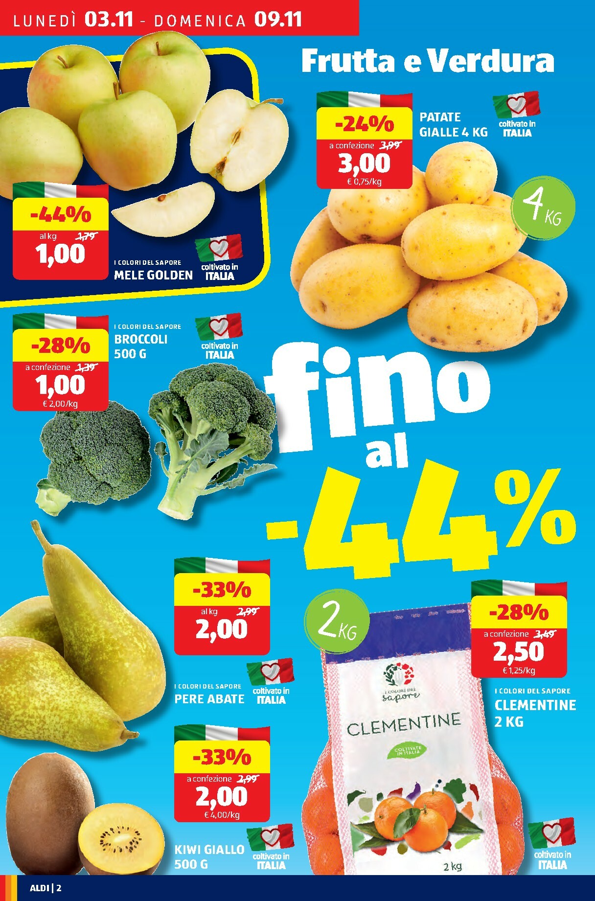 aldi - Volantino ALDI valido dal 03/11 al 09/11 - page: 2