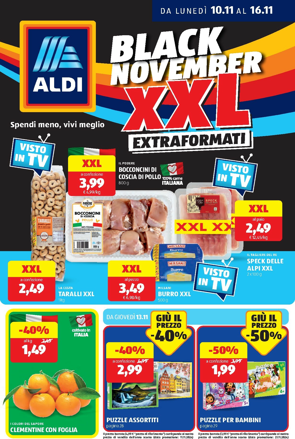 aldi - Volantino ALDI valido dal 10/11 al 16/11
