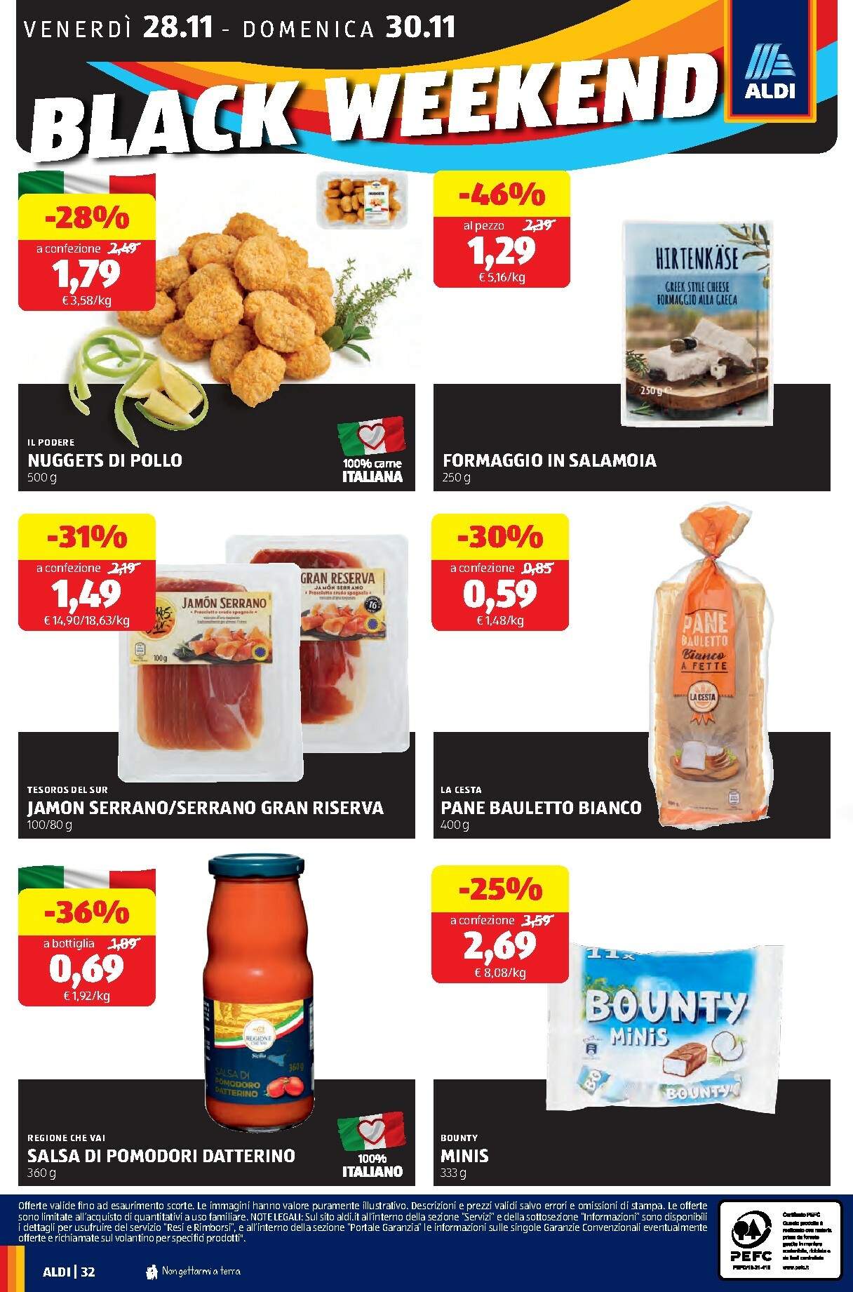 aldi - Volantino ALDI valido dal 24/11 al 30/11 - page: 32