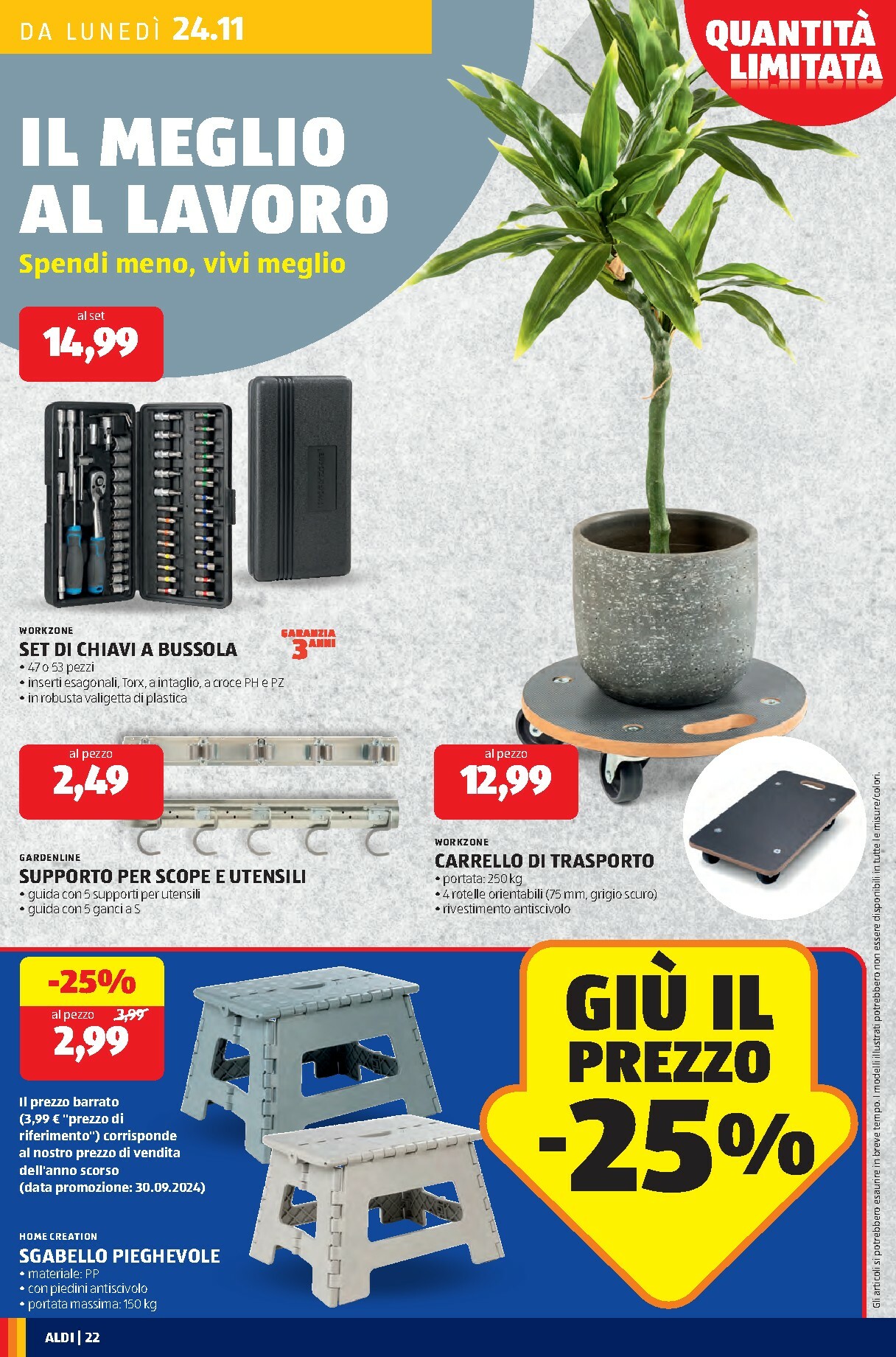 aldi - Volantino ALDI valido dal 24/11 al 30/11 - page: 22