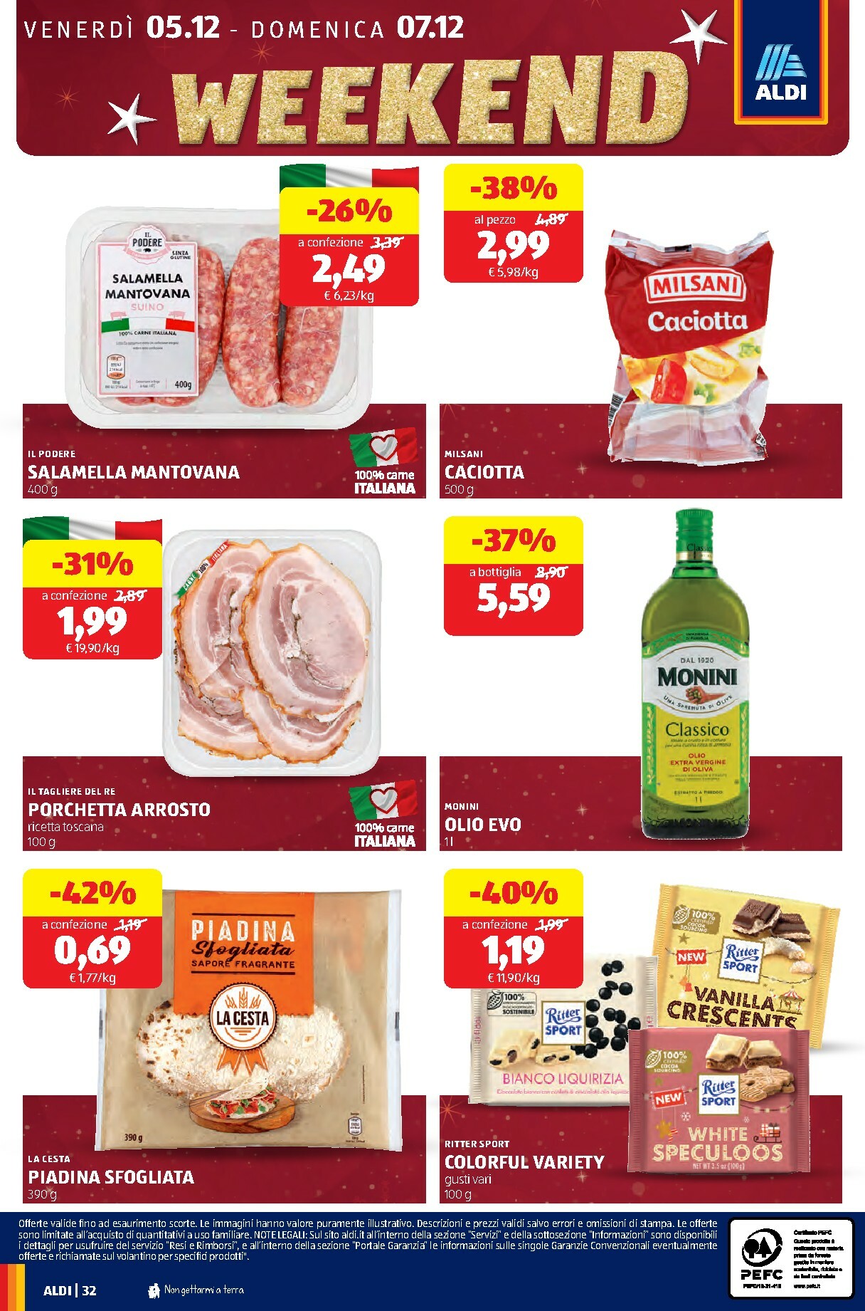 aldi - Volantino ALDI valido dal 01/12 al 07/12 - page: 32