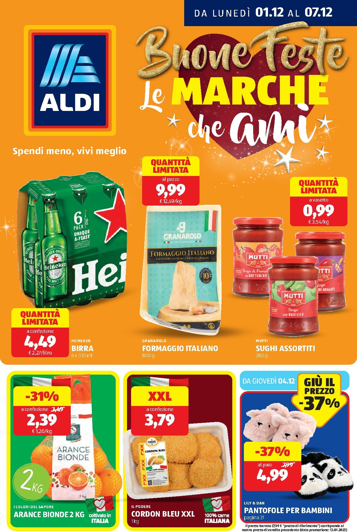 aldi - Volantino ALDI valido dal 01/12 al 07/12 - page: 1
