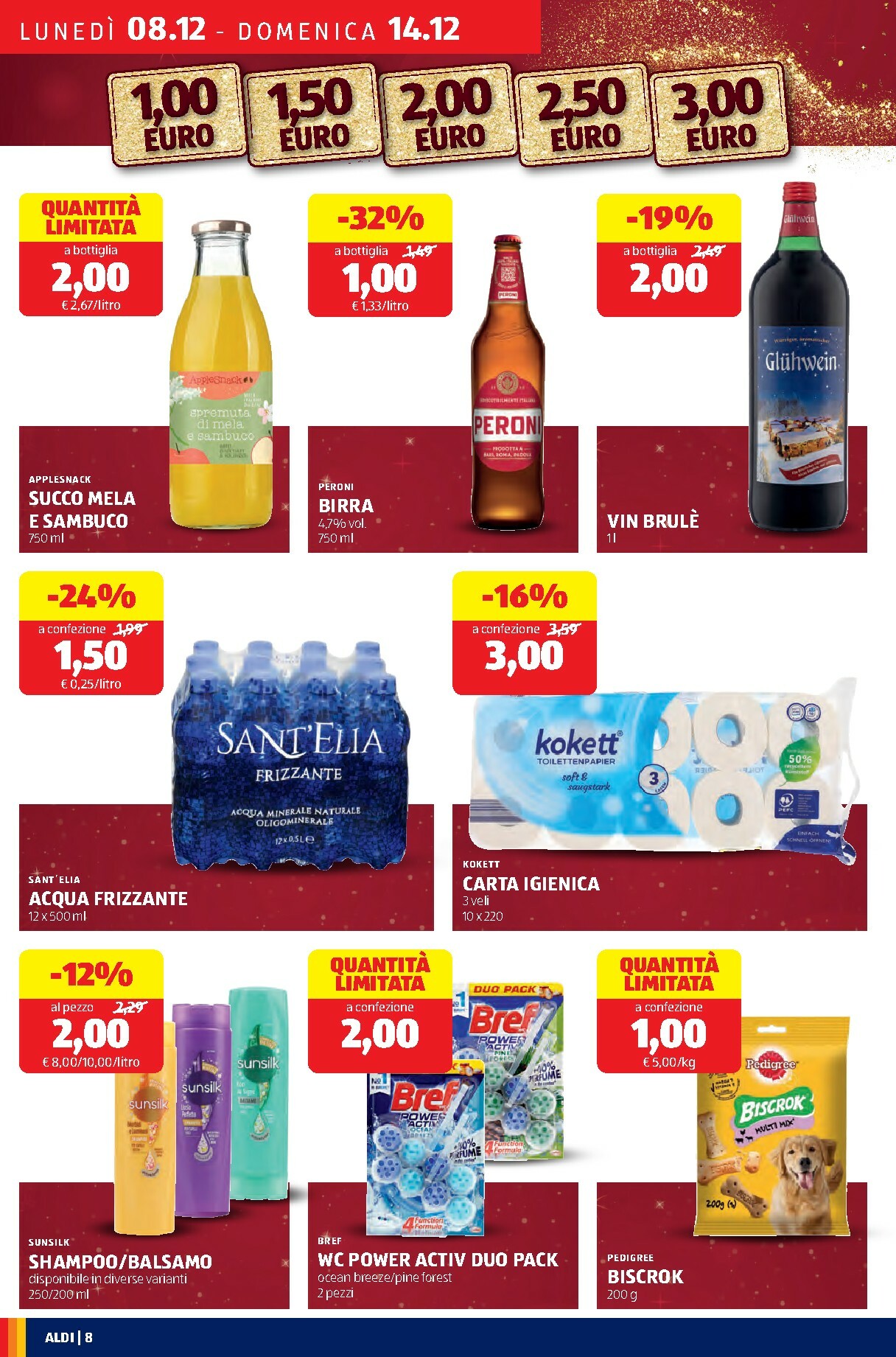 aldi - Volantino ALDI valido dal 08/12 al 14/12 - page: 8