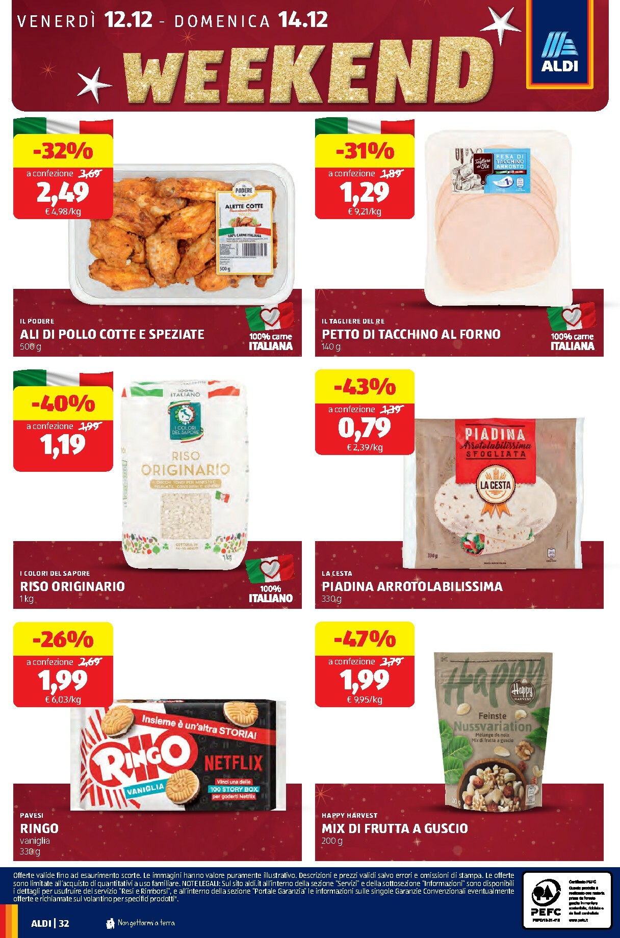aldi - Volantino ALDI valido dal 08/12 al 14/12 - page: 32