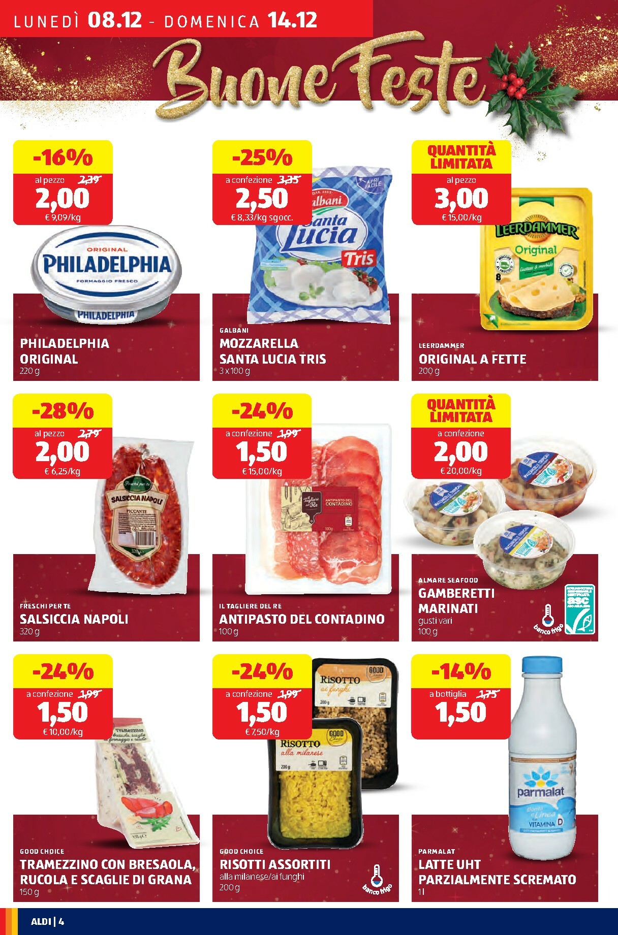 aldi - Volantino ALDI valido dal 08/12 al 14/12 - page: 4