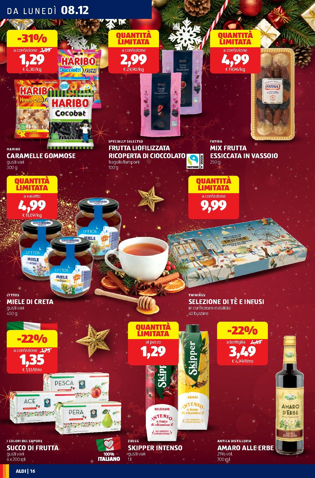 aldi - Volantino ALDI valido dal 08/12 al 14/12 - page: 16