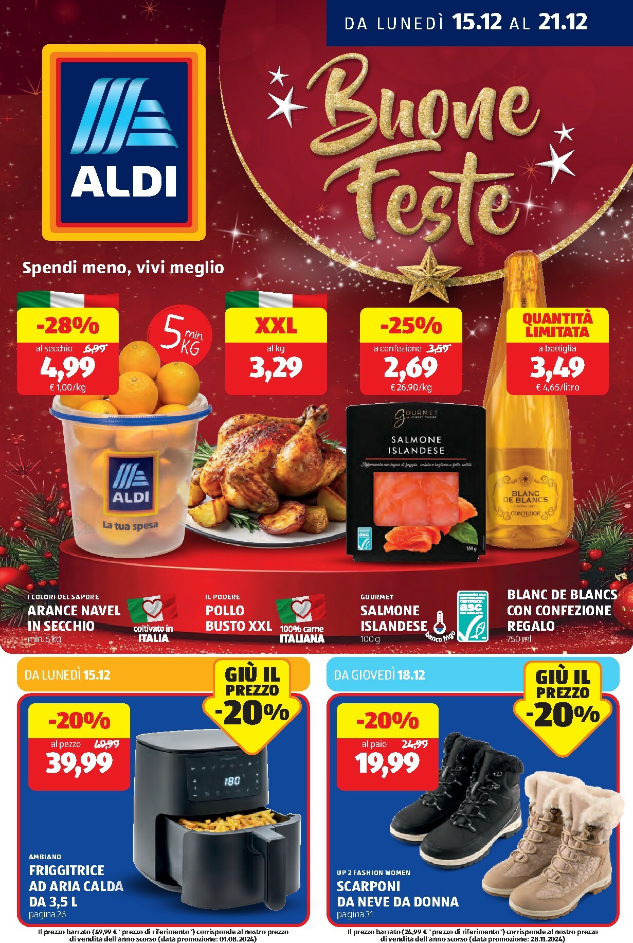 aldi - Volantino ALDI valido dal 15/12 al 21/12