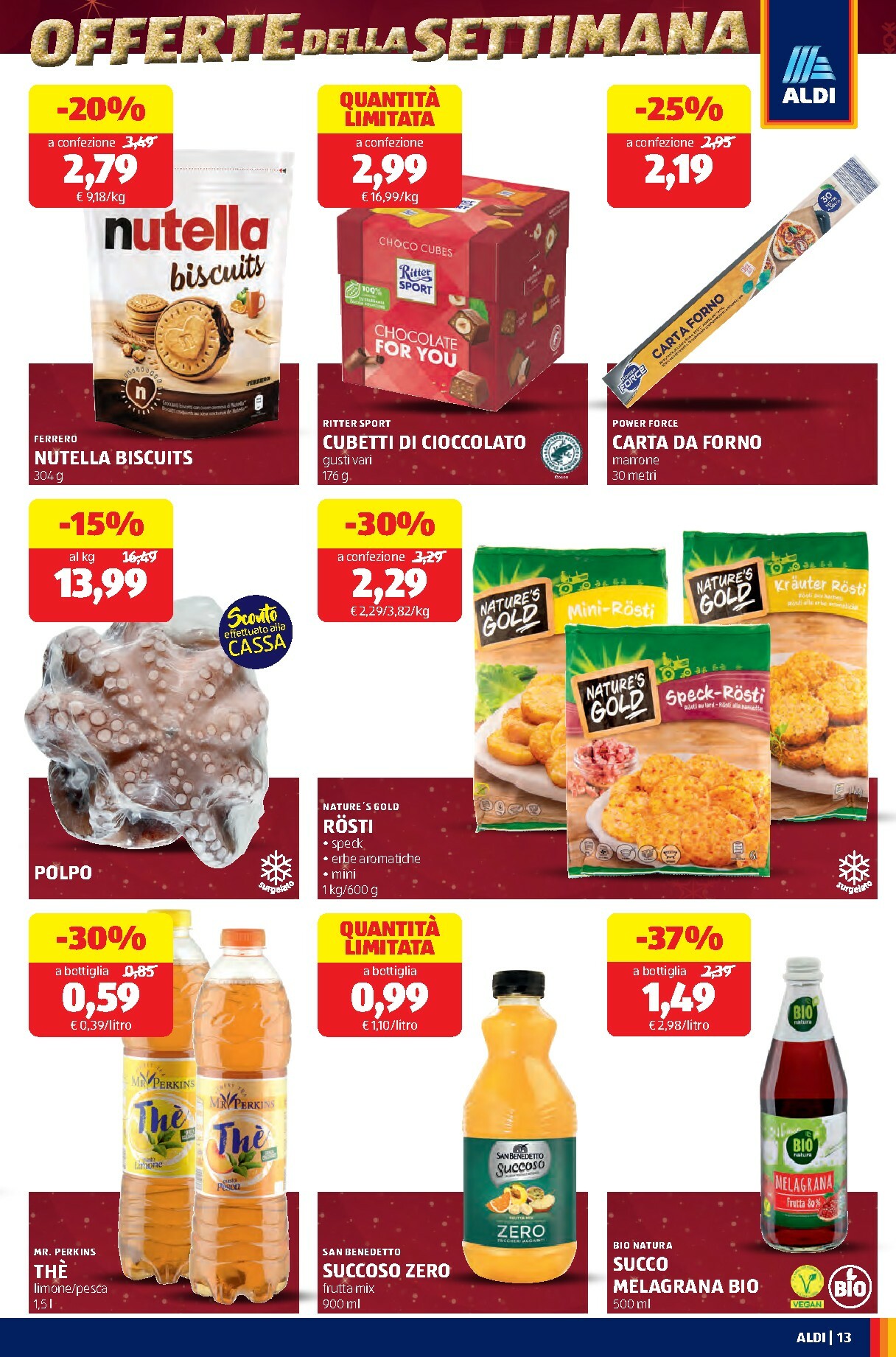aldi - Volantino ALDI valido dal 15/12 al 21/12 - page: 13