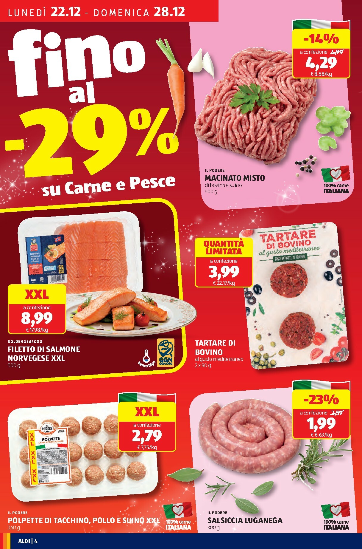aldi - Volantino ALDI valido dal 22/12 al 28/12 - page: 4