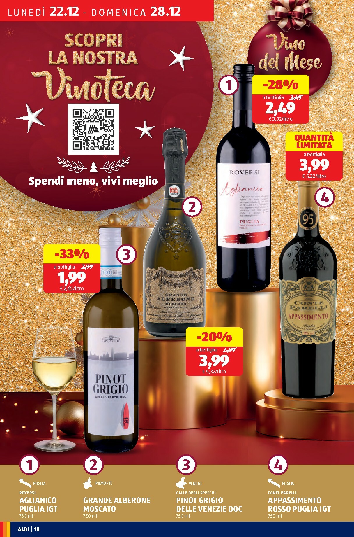 aldi - Volantino ALDI valido dal 22/12 al 28/12 - page: 18