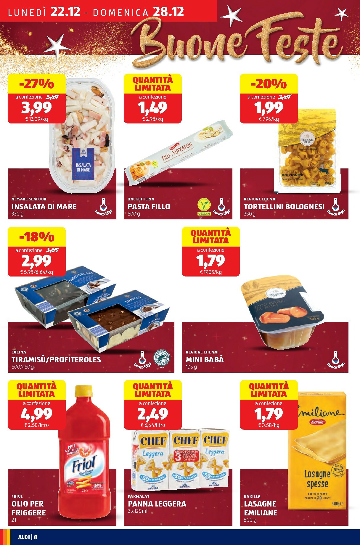 aldi - Volantino ALDI valido dal 22/12 al 28/12 - page: 8