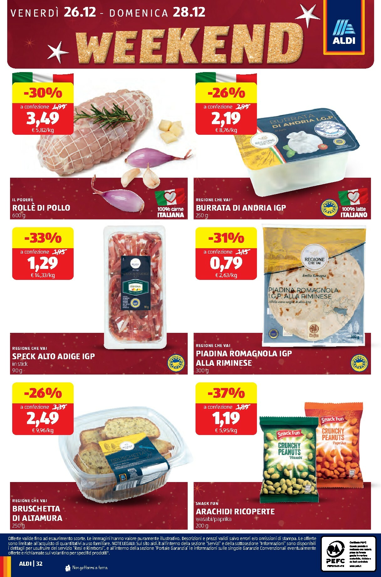 aldi - Volantino ALDI valido dal 22/12 al 28/12 - page: 32