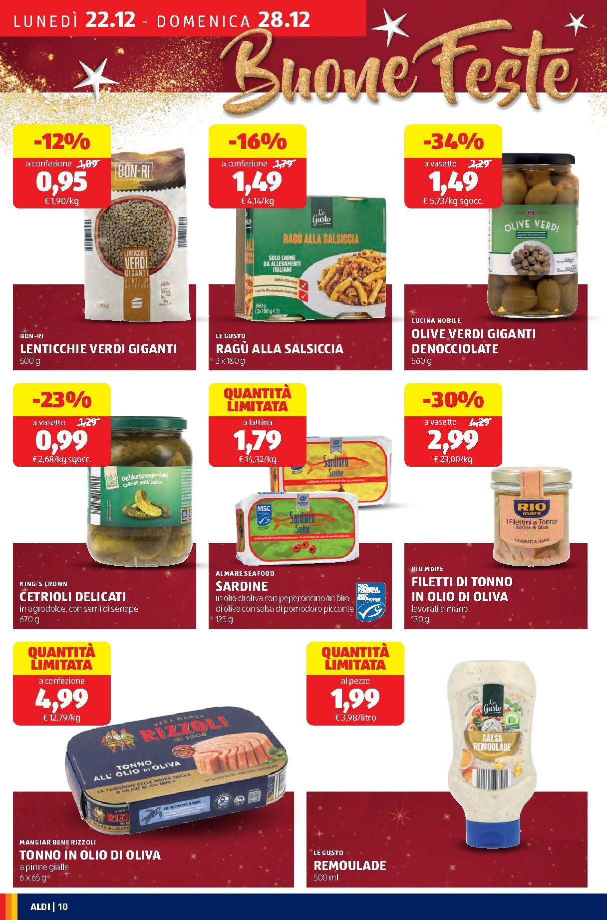 aldi - Volantino ALDI valido dal 22/12 al 28/12 - page: 10