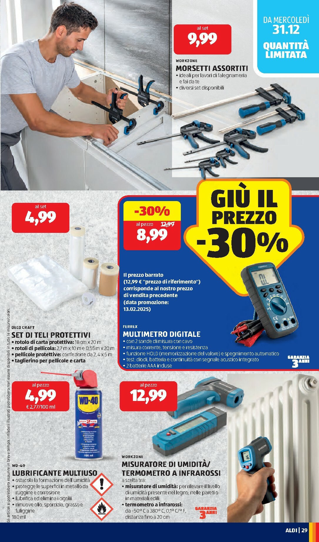 aldi - Volantino ALDI valido dal 29/12 al 04/01 - page: 29
