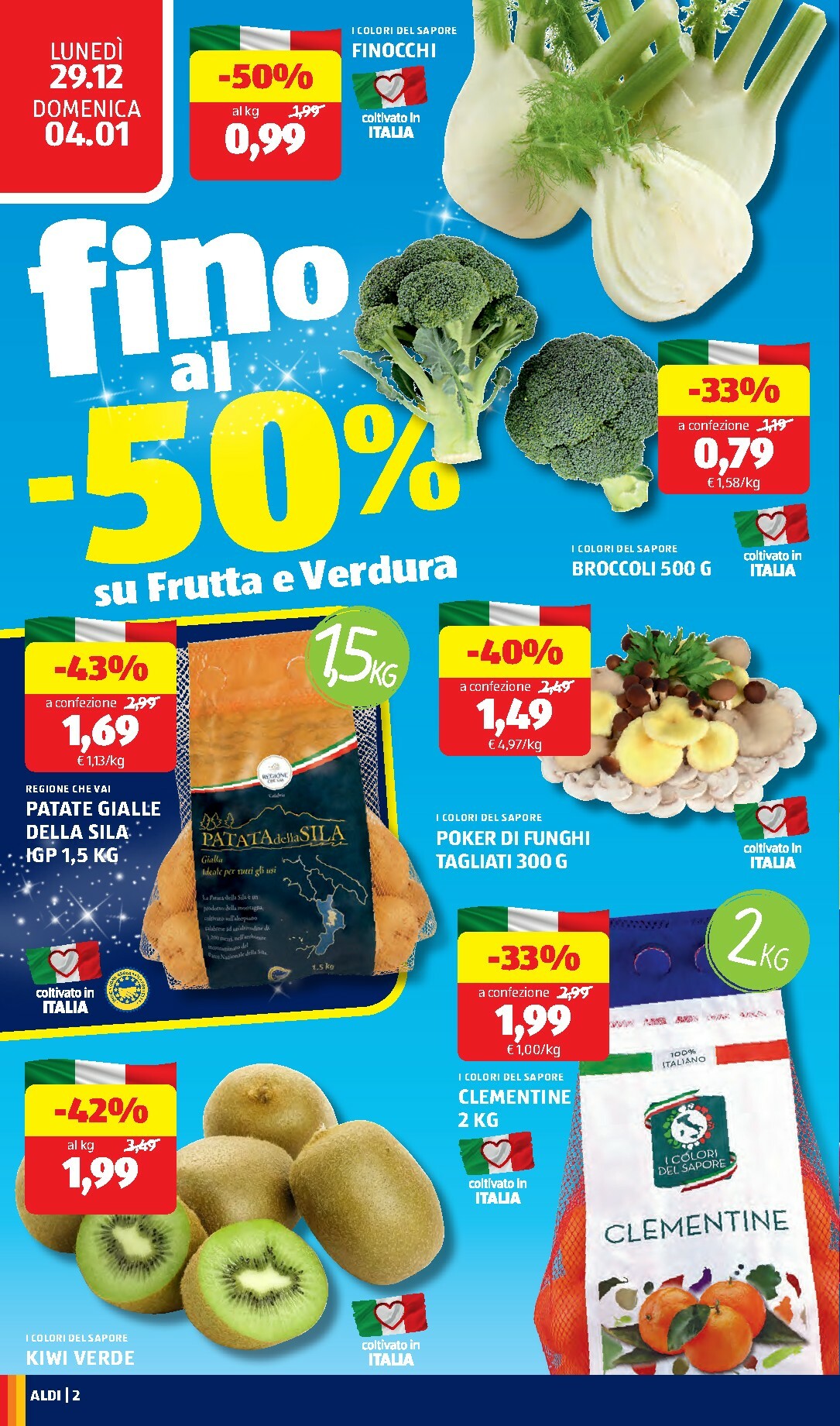 aldi - Volantino ALDI valido dal 29/12 al 04/01 - page: 2