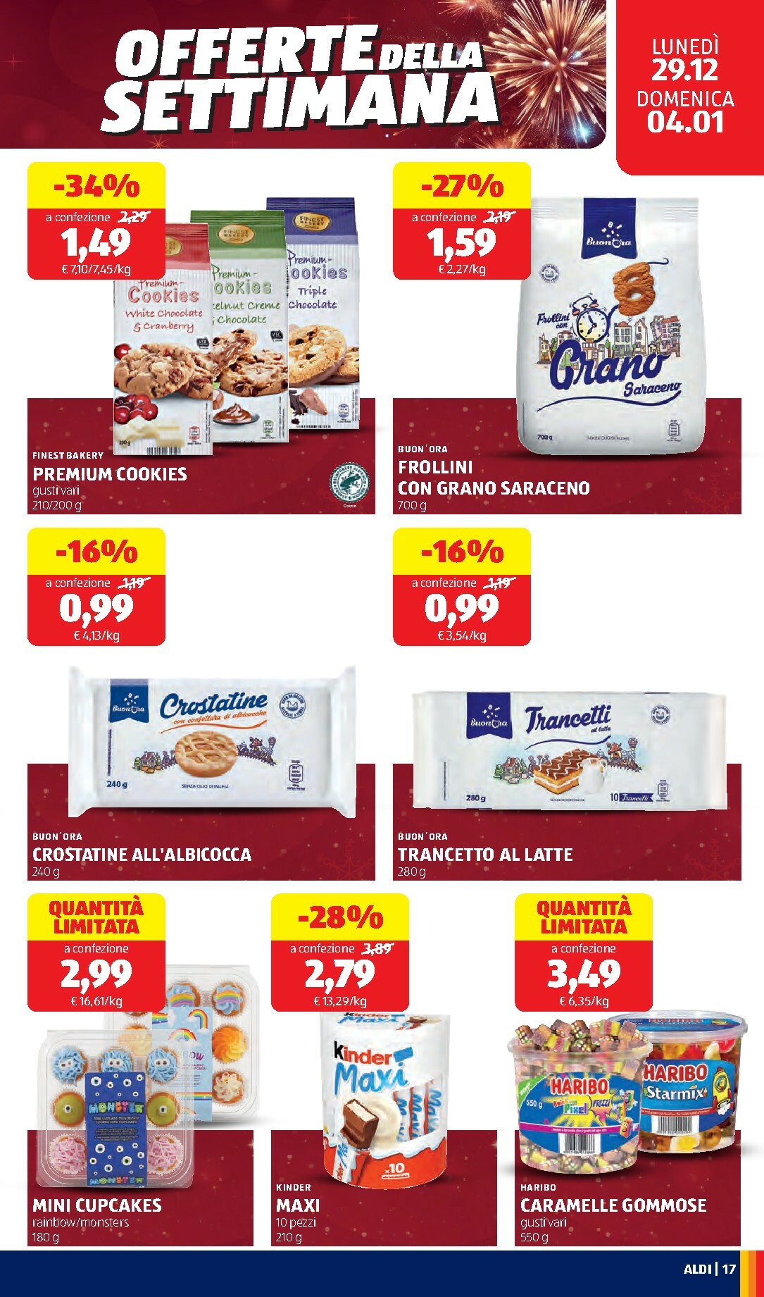 aldi - Volantino ALDI valido dal 29/12 al 04/01 - page: 17
