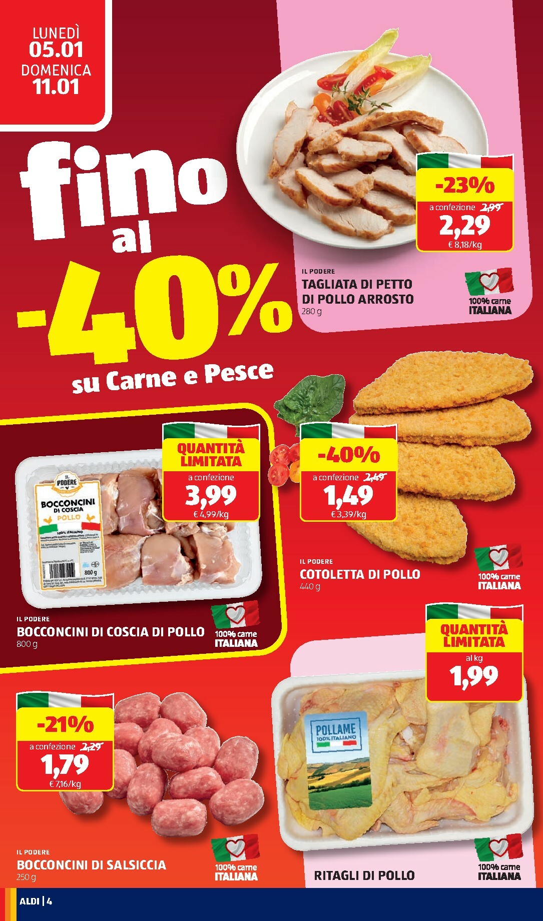 aldi - Volantino ALDI valido dal 05/01 al 11/01 - page: 4