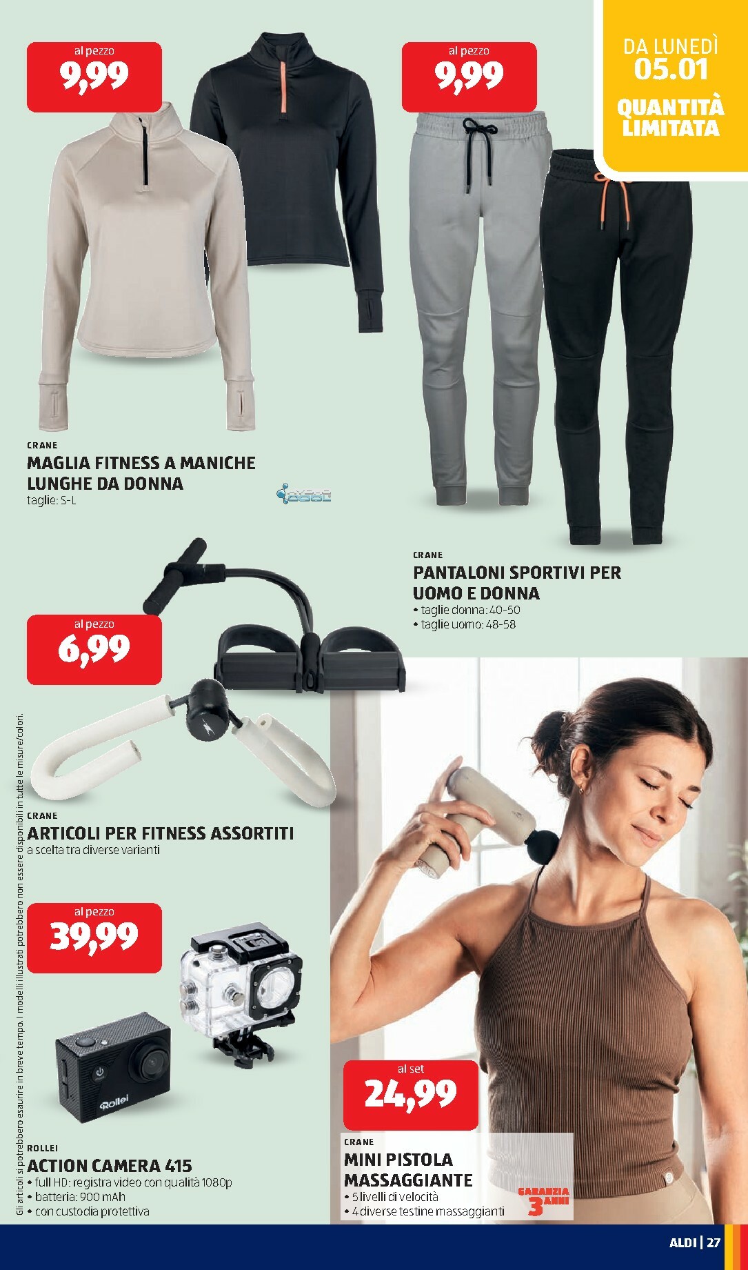 aldi - Volantino ALDI valido dal 05/01 al 11/01 - page: 27