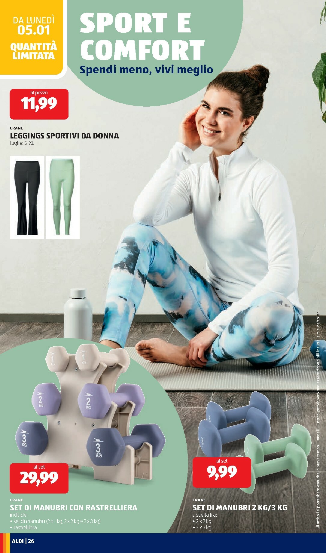 aldi - Volantino ALDI valido dal 05/01 al 11/01 - page: 26