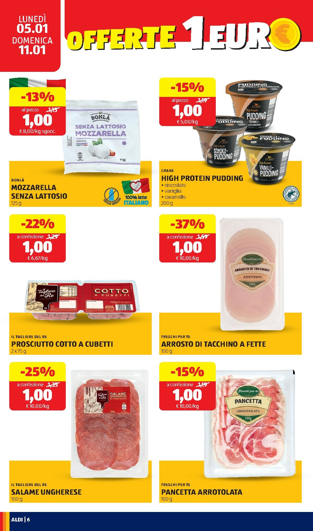 aldi - Volantino ALDI valido dal 05/01 al 11/01 - page: 6