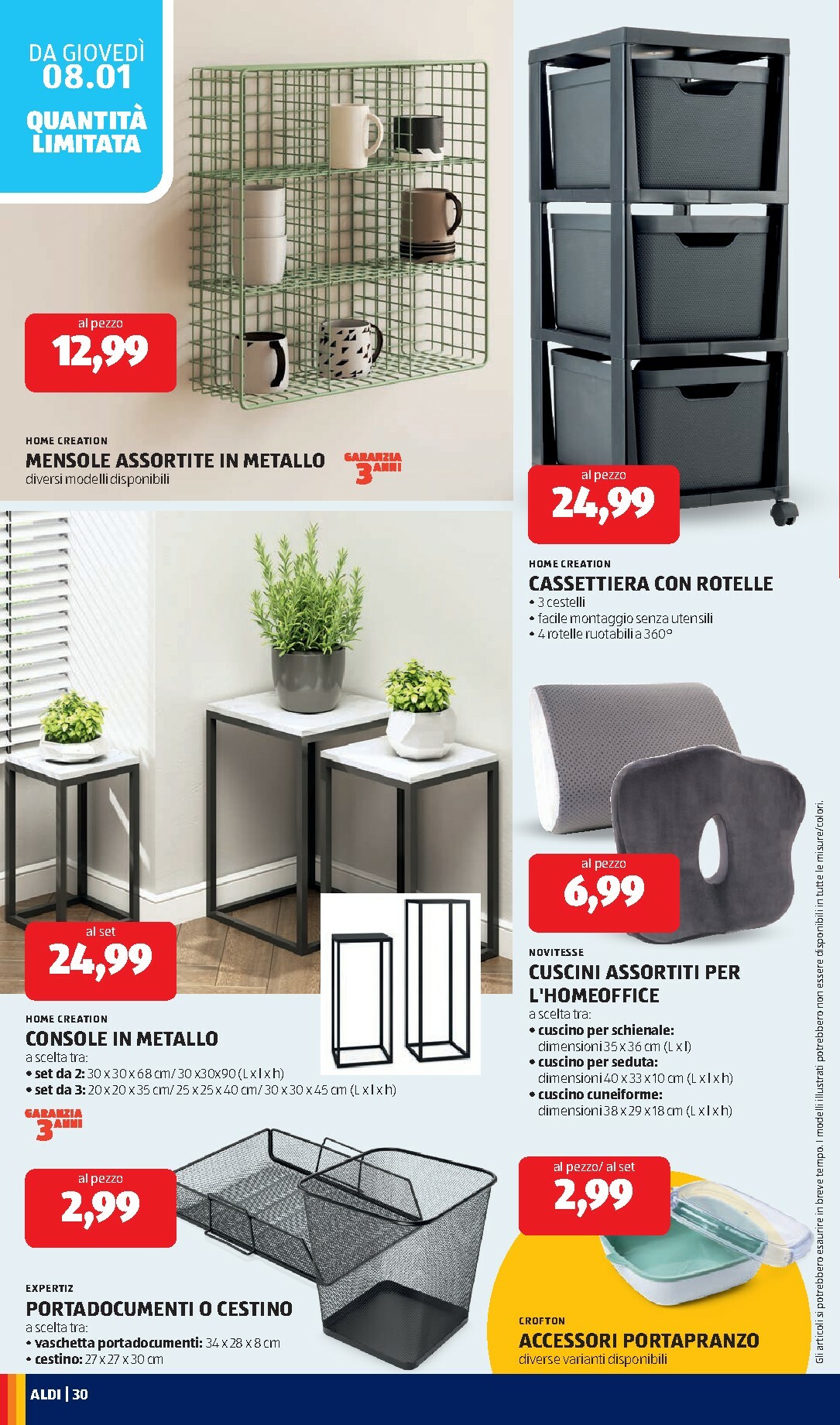 aldi - Volantino ALDI valido dal 05/01 al 11/01 - page: 30