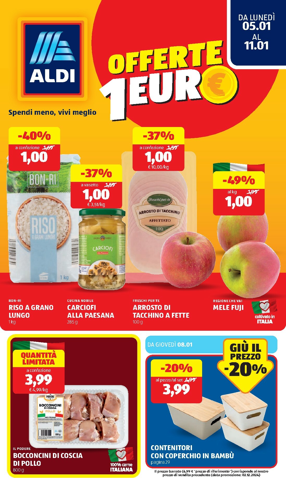 aldi - Volantino ALDI valido dal 05/01 al 11/01