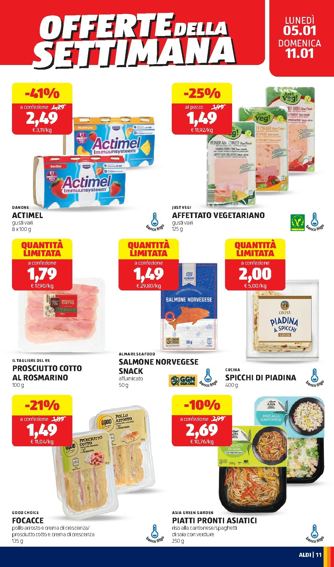 aldi - Volantino ALDI valido dal 05/01 al 11/01 - page: 11