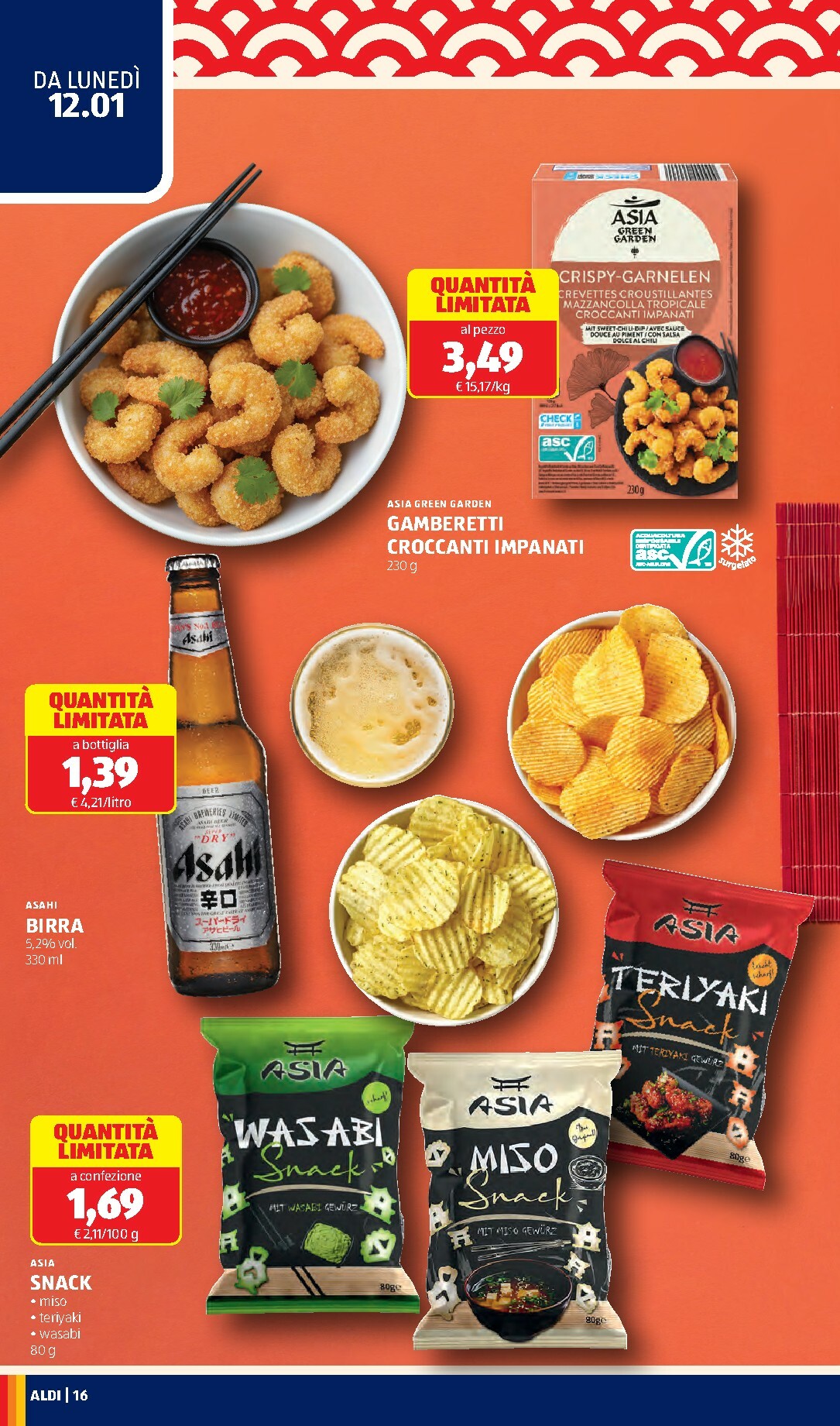 aldi - Volantino ALDI valido dal 12/01 al 18/01 - page: 16