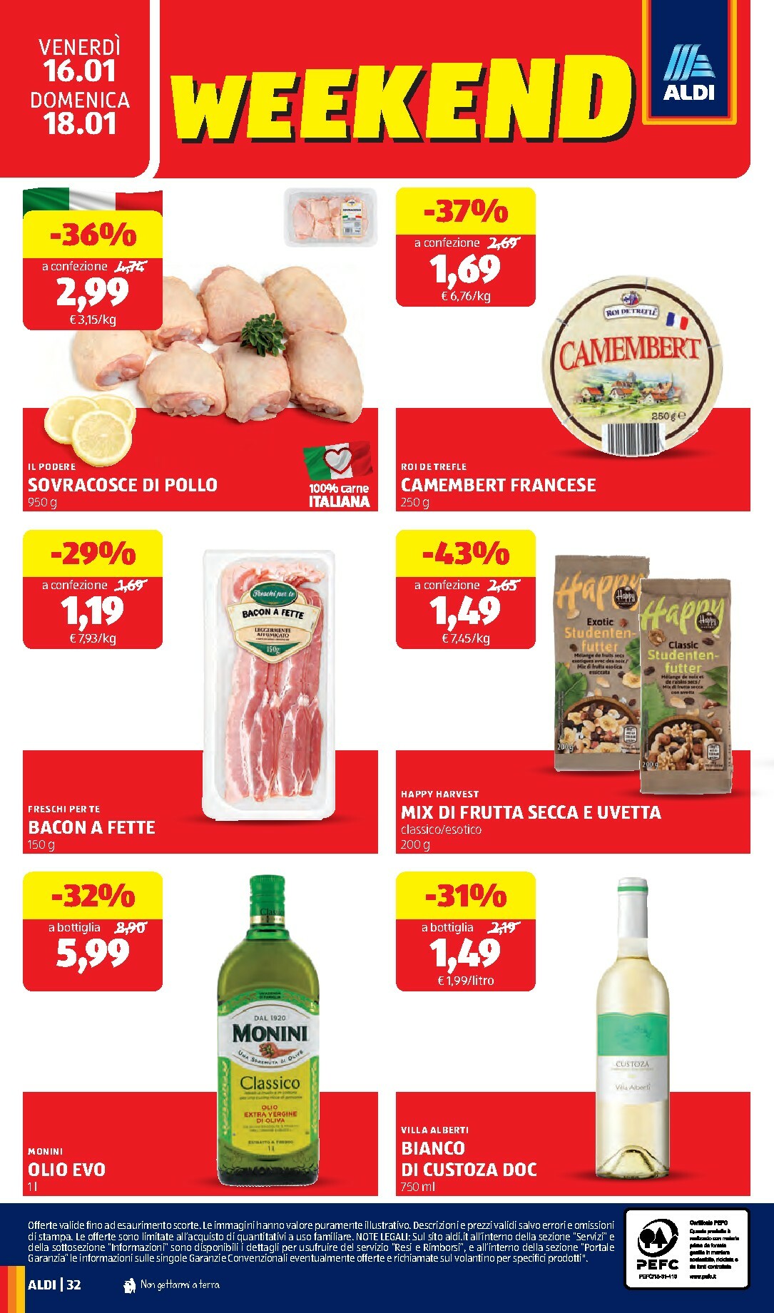 aldi - Volantino ALDI valido dal 12/01 al 18/01 - page: 32