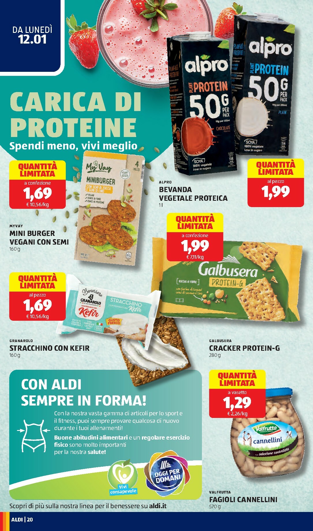 aldi - Volantino ALDI valido dal 12/01 al 18/01 - page: 20