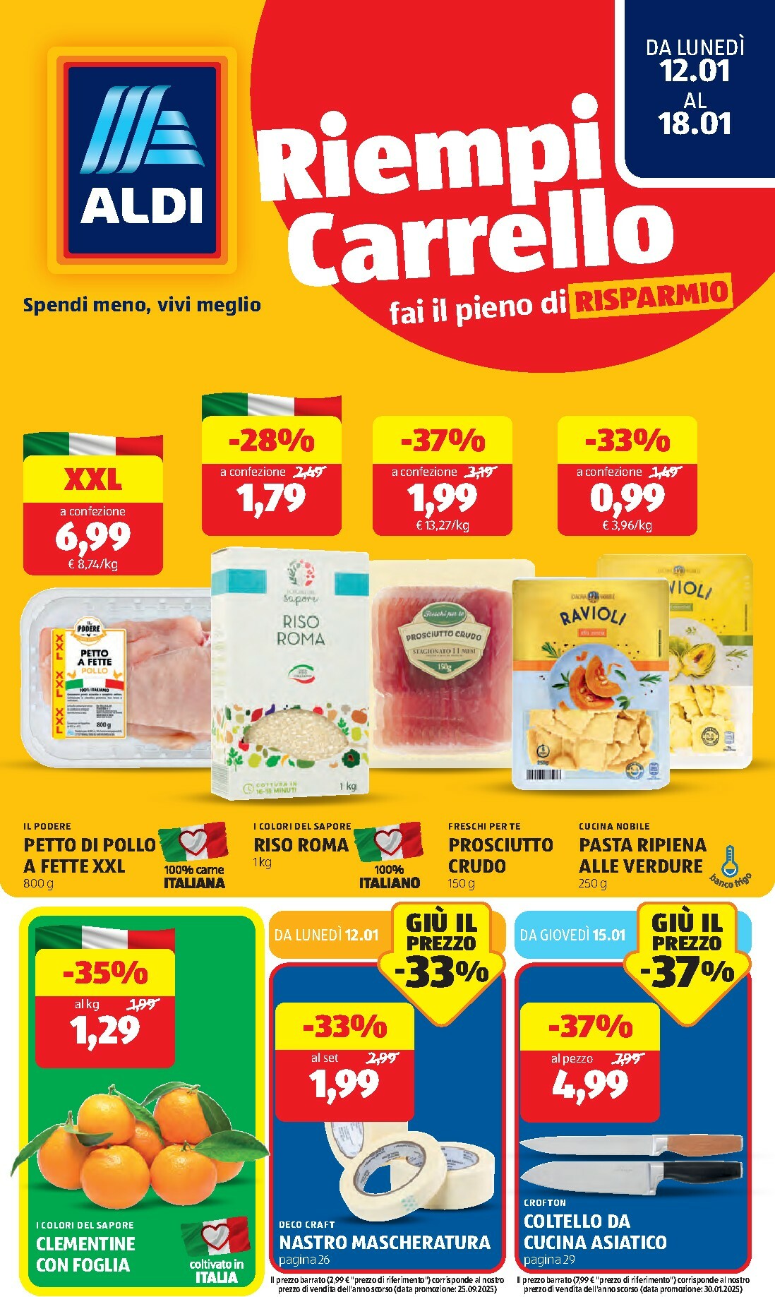 aldi - Volantino ALDI valido dal 12/01 al 18/01