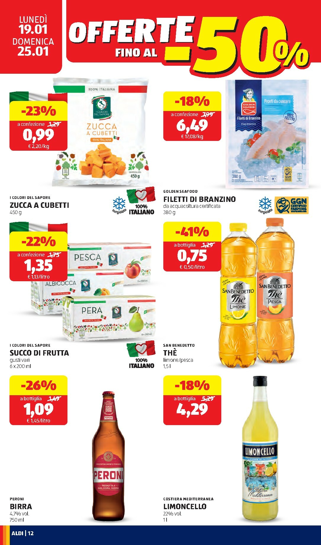 aldi - Volantino ALDI valido dal 19/01 al 25/01 - page: 12