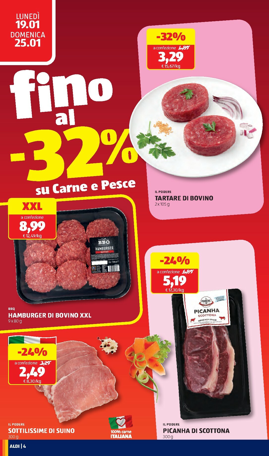 aldi - Volantino ALDI valido dal 19/01 al 25/01 - page: 4