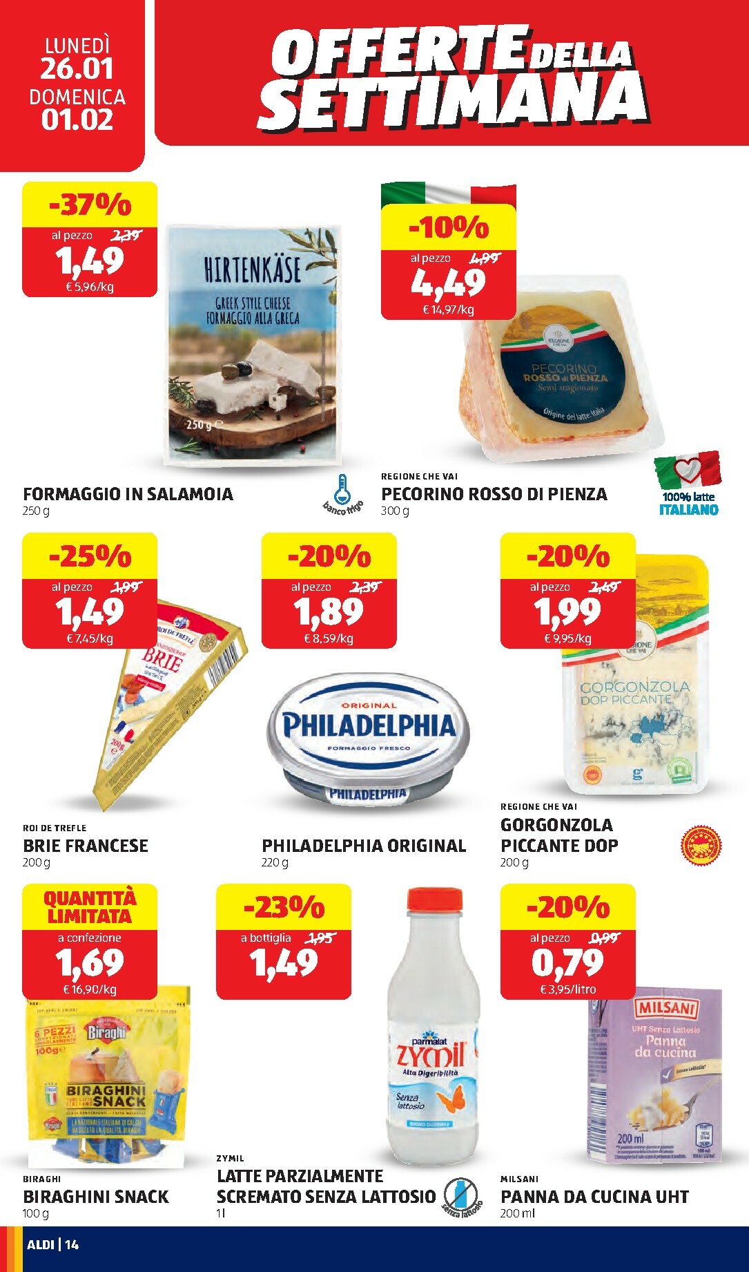 aldi - Volantino ALDI valido dal 26/01 al 01/02 - page: 14