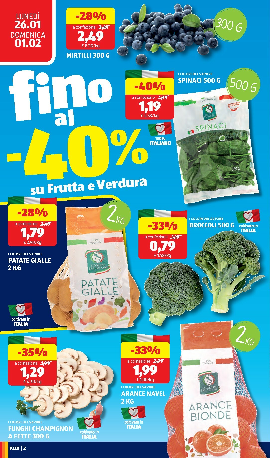 aldi - Volantino ALDI valido dal 26/01 al 01/02 - page: 2