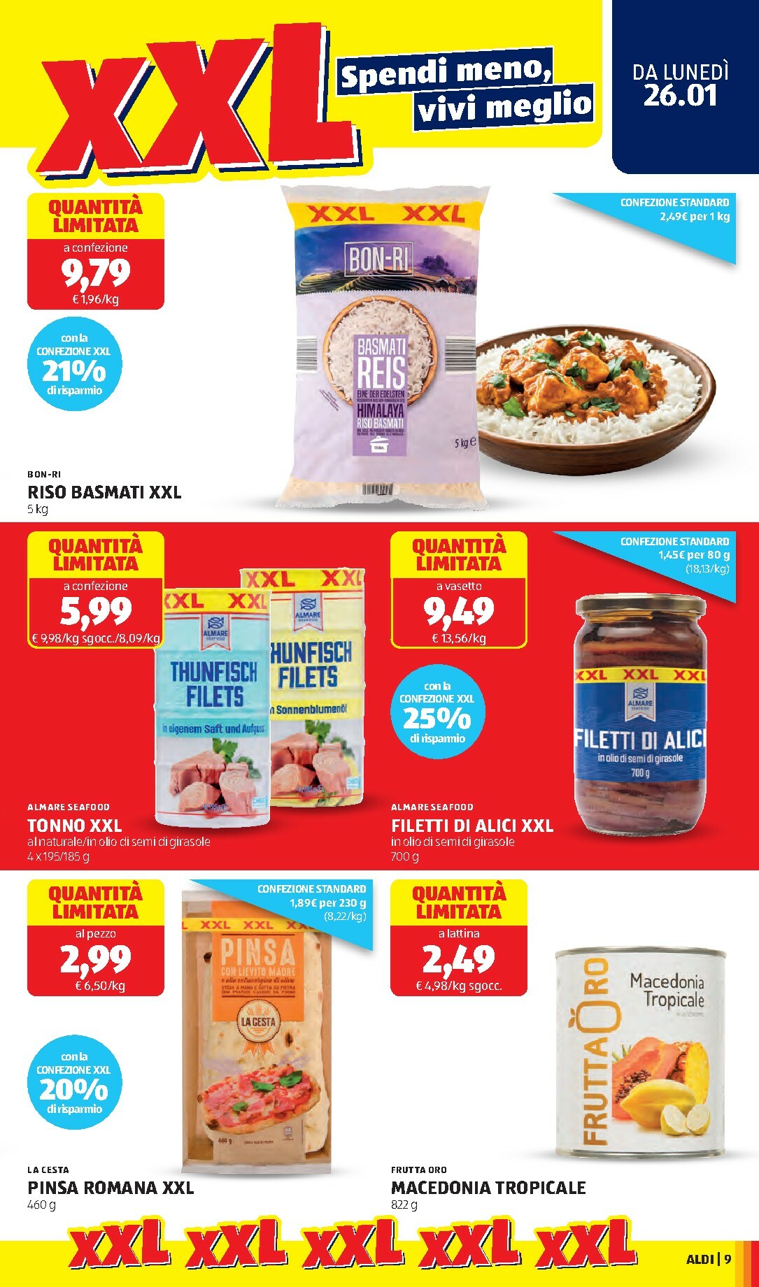 aldi - Volantino ALDI valido dal 26/01 al 01/02 - page: 9