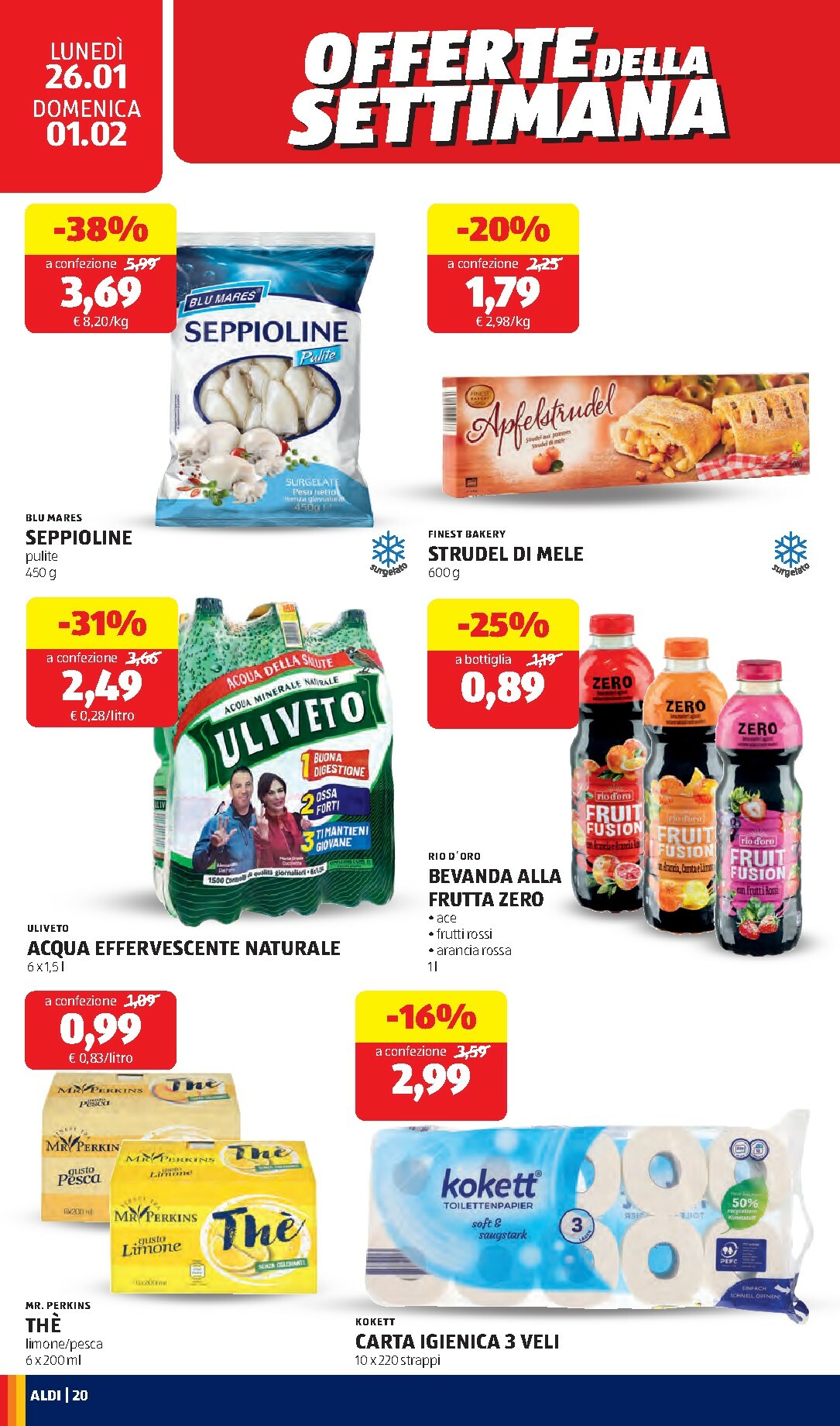 aldi - Volantino ALDI valido dal 26/01 al 01/02 - page: 20