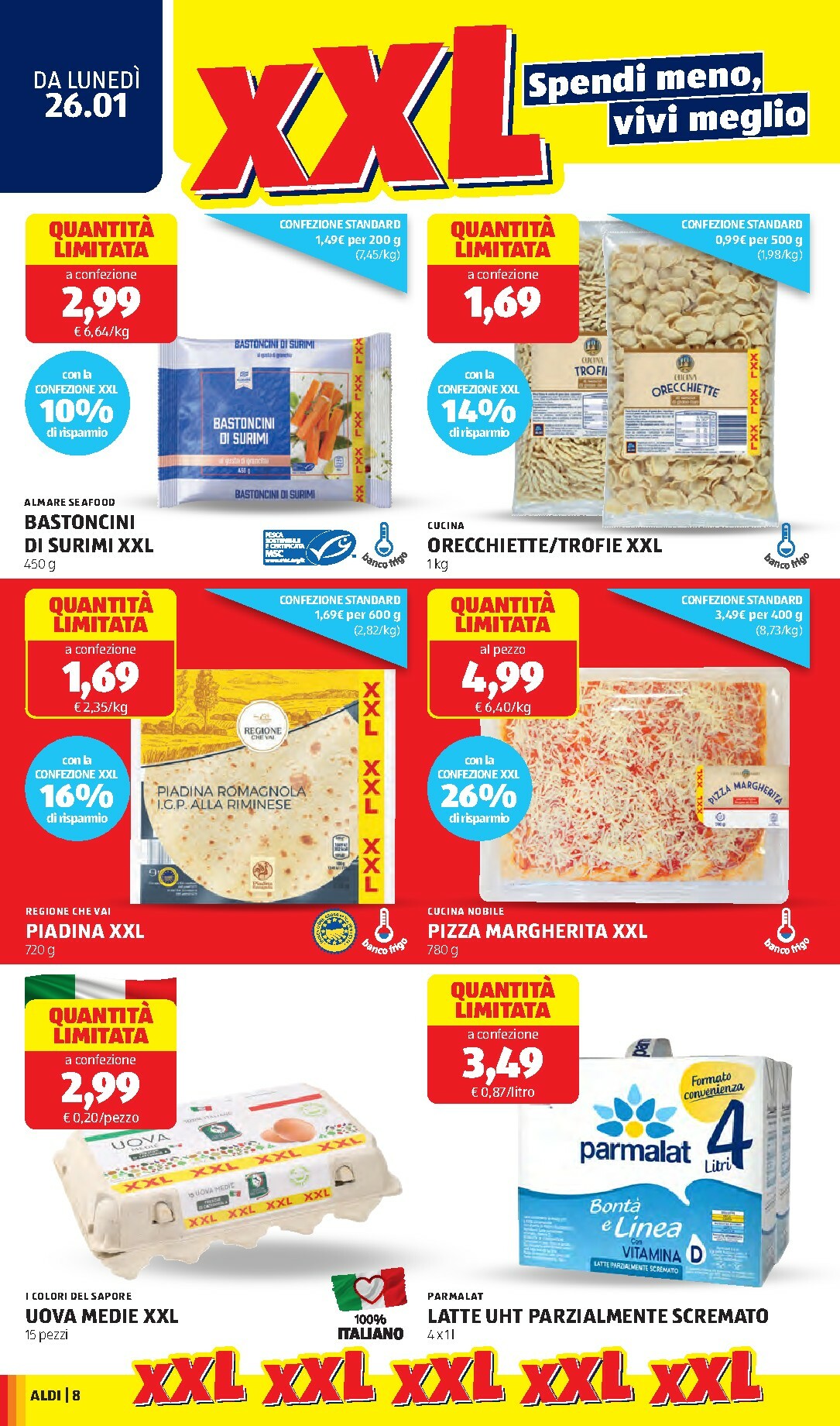 aldi - Volantino ALDI valido dal 26/01 al 01/02 - page: 8