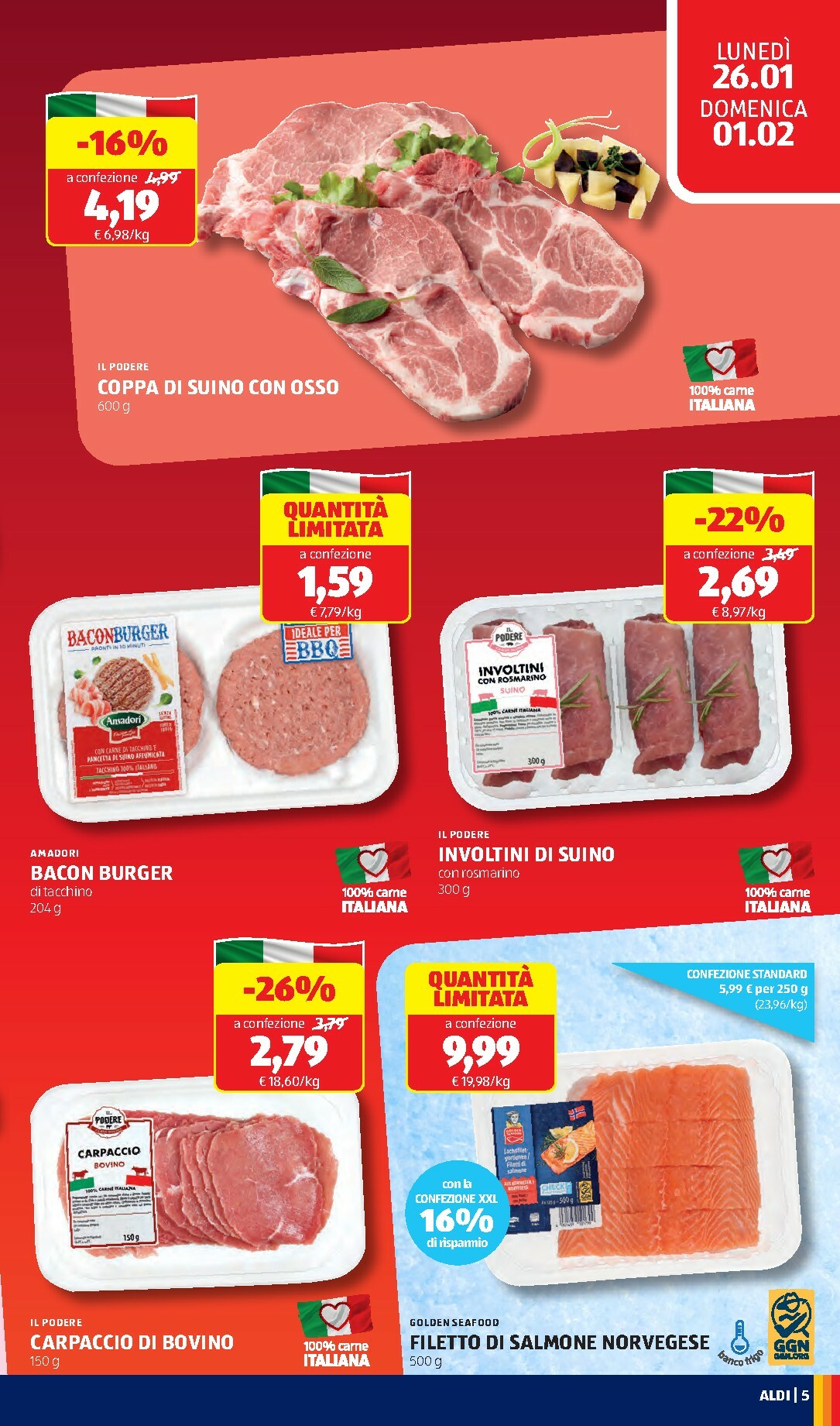aldi - Volantino ALDI valido dal 26/01 al 01/02 - page: 5