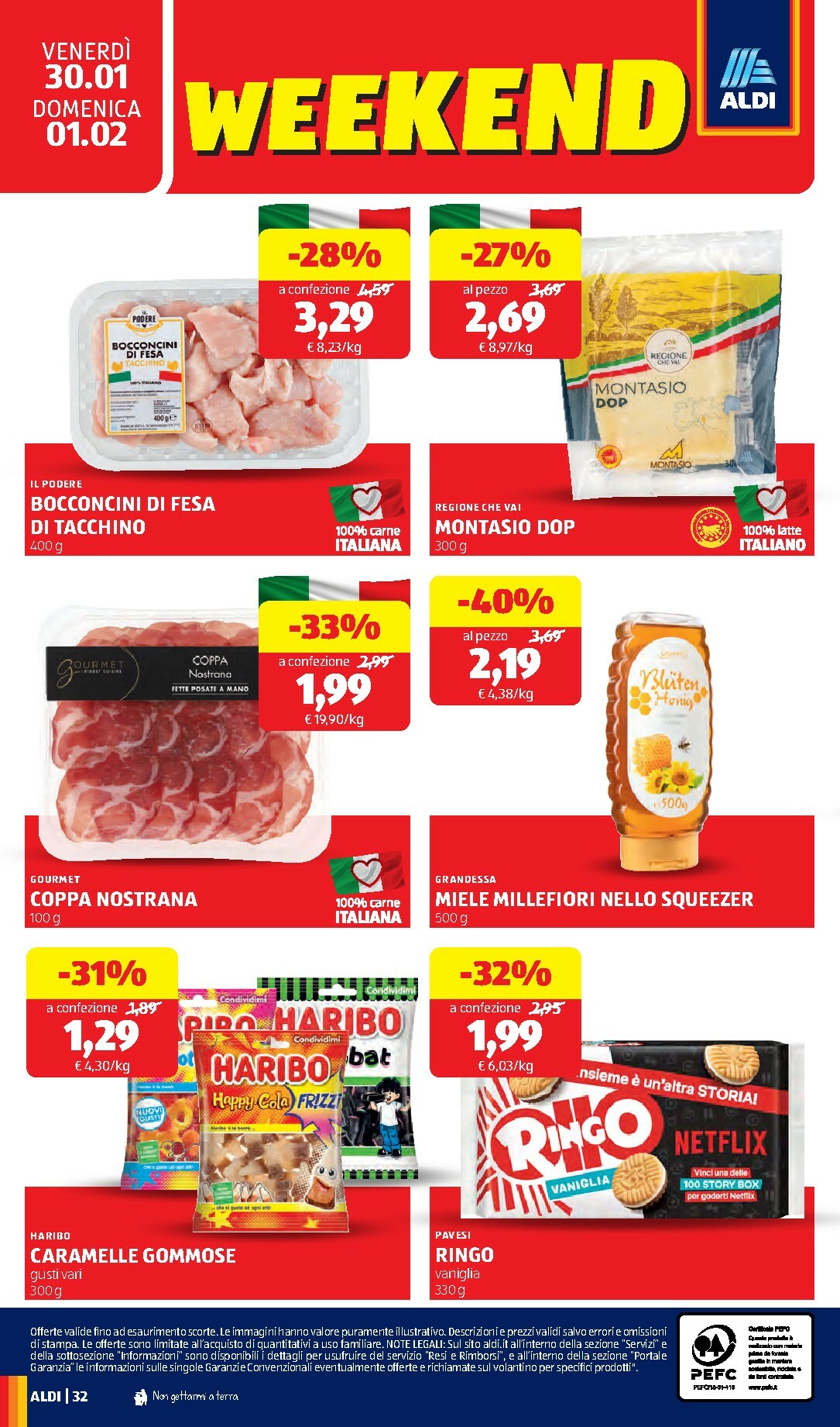 aldi - Volantino ALDI valido dal 26/01 al 01/02 - page: 32