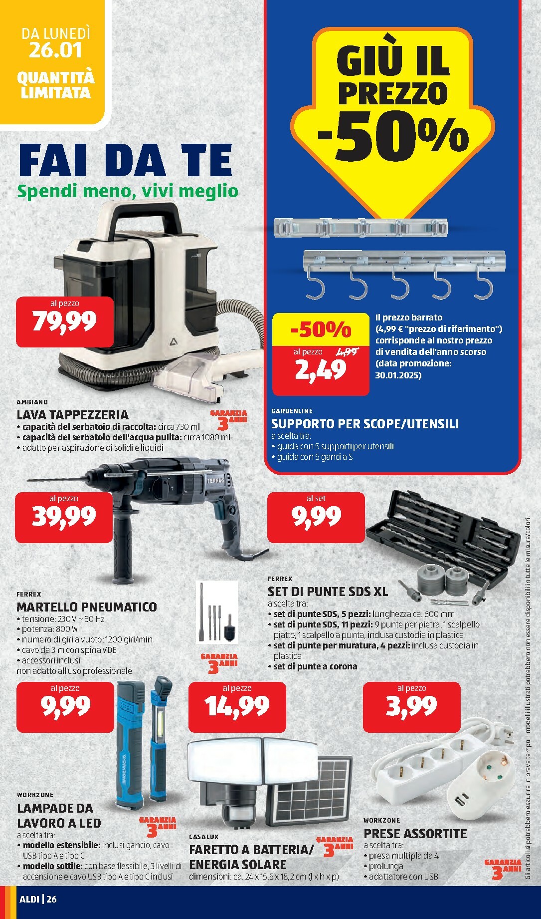 aldi - Volantino ALDI valido dal 26/01 al 01/02 - page: 26