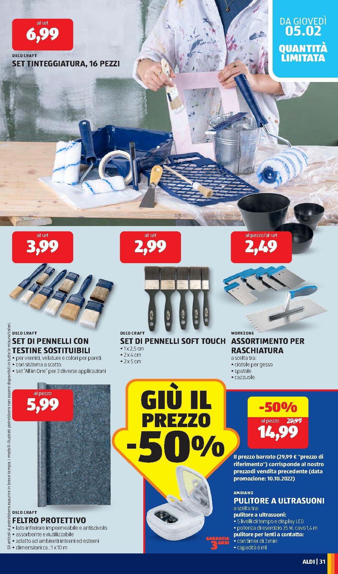aldi - Volantino ALDI valido dal 02/02 al 08/02 - page: 31
