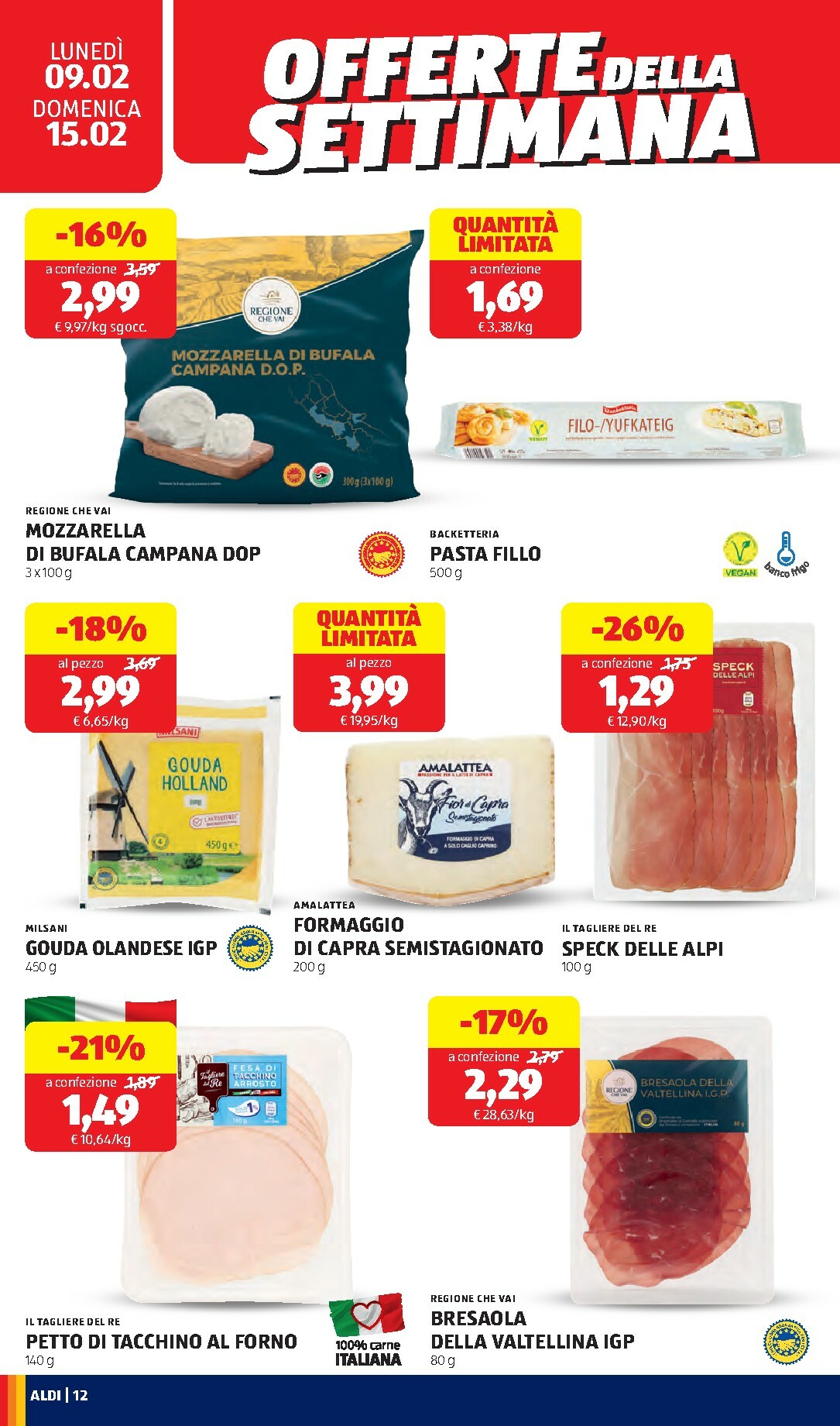 aldi - Volantino ALDI valido dal 09/02/2026 al 15/02/2026 - page: 12