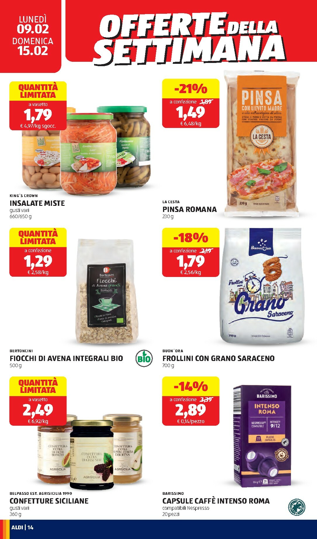 aldi - Volantino ALDI valido dal 09/02/2026 al 15/02/2026 - page: 14